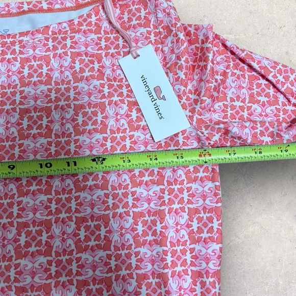 NWT vineyard vines printed sankaty boatneck top - Picture 6 of 7